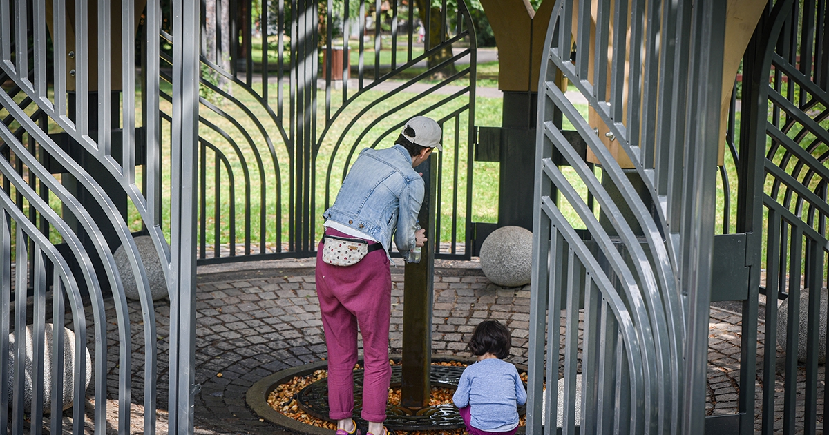 Újra megnyitották a csíkszeredai központi park ivóvízpavilonját